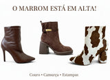 O marrom está em alta!
