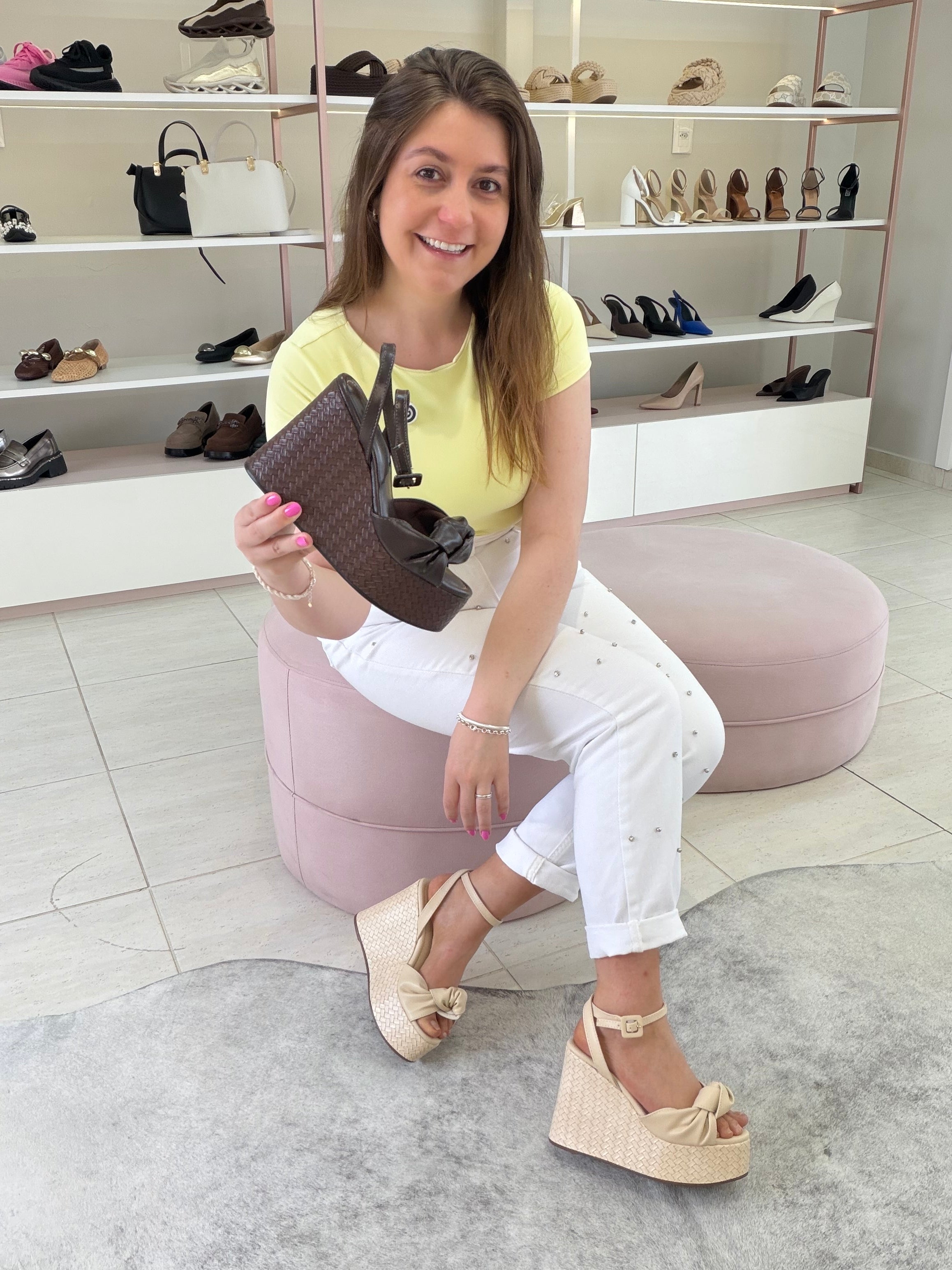 SANDÁLIA RAVELLO OFF WHITE