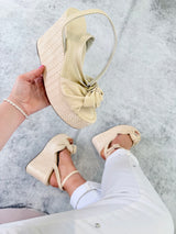 SANDÁLIA RAVELLO OFF WHITE