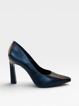 SCARPIN LONDON BLACK COURO