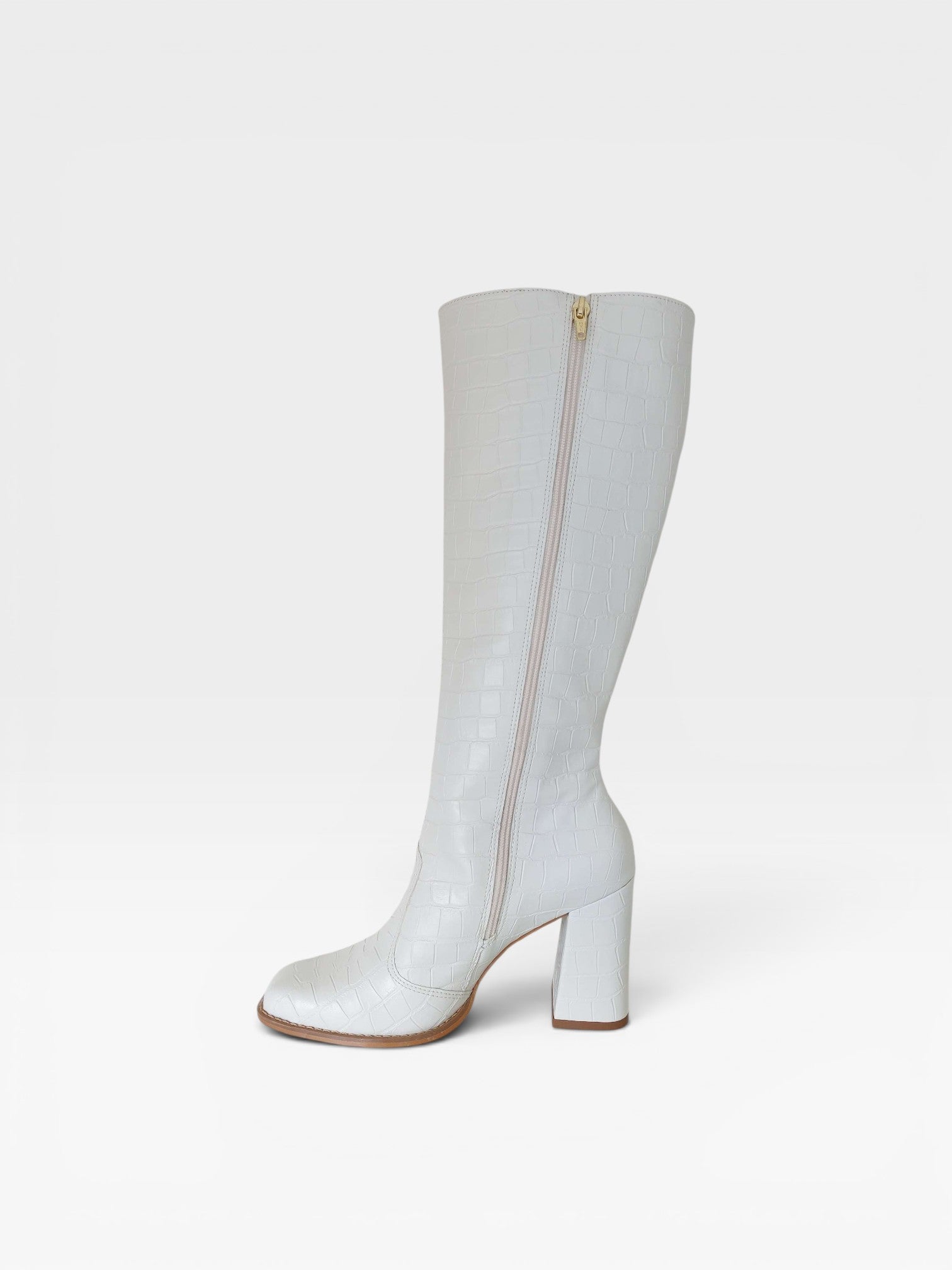 BOTA NEW JERSEY OFF WHITE CANO LONGO