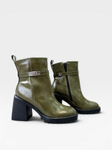 BOTA PARMA VERDE MILITAR